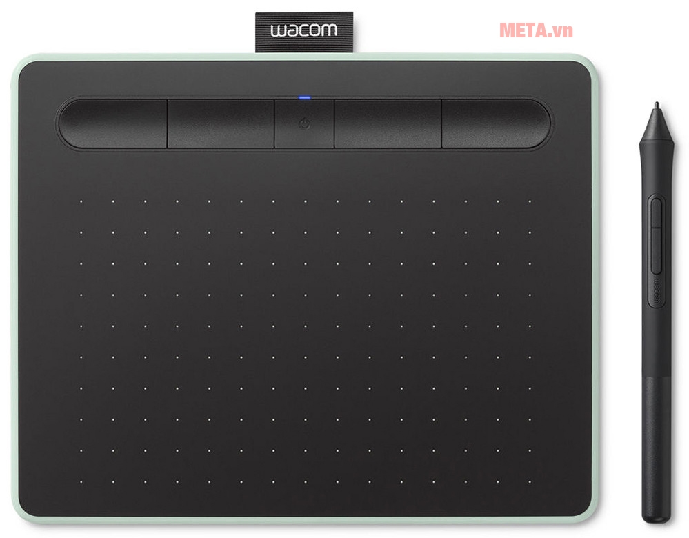 Bảng vẽ Wacom Intuos, Small Bluetooth - Pistachio (CTL-4100WL/E0-CX)