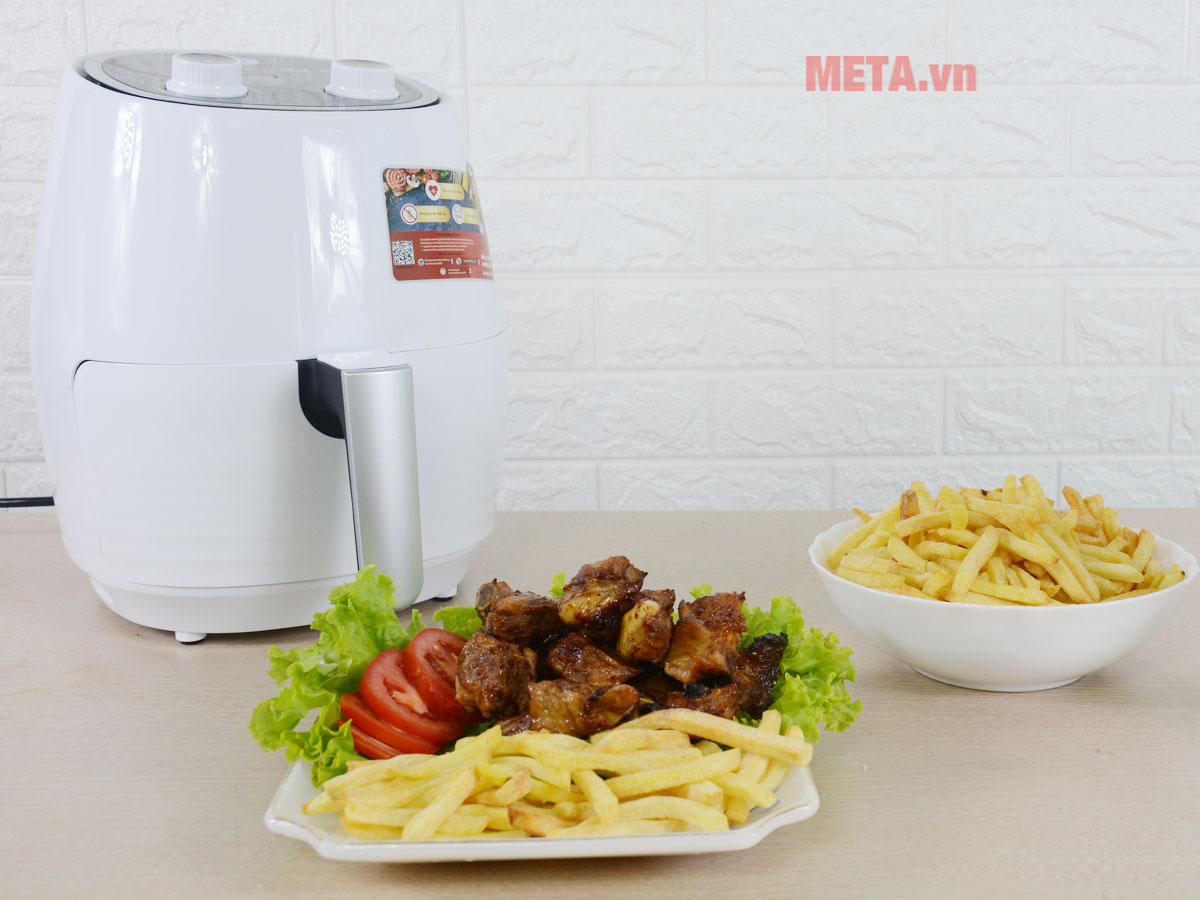 Lưu ý sử dụng nồi chiên không dầu an toàn, hiệu quả