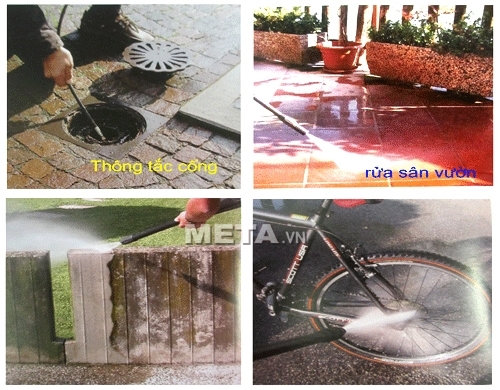 Cách sử dụng máy phun áp lực cao đúng cách