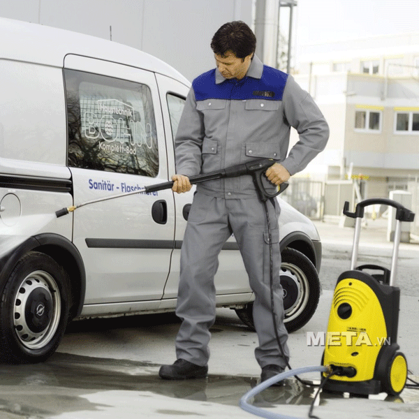 Cách sử dụng máy phun áp lực cao đúng cách