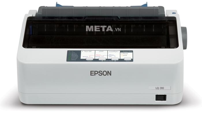 Máy in kim Epson LQ 310 với thiết kế nhỏ gọn