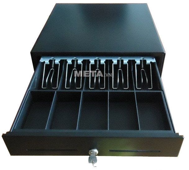 Két đựng tiền Maken MK410 rất thuận tiện cho các quầy thu ngân siêu thị, shop, nhà hàng,...