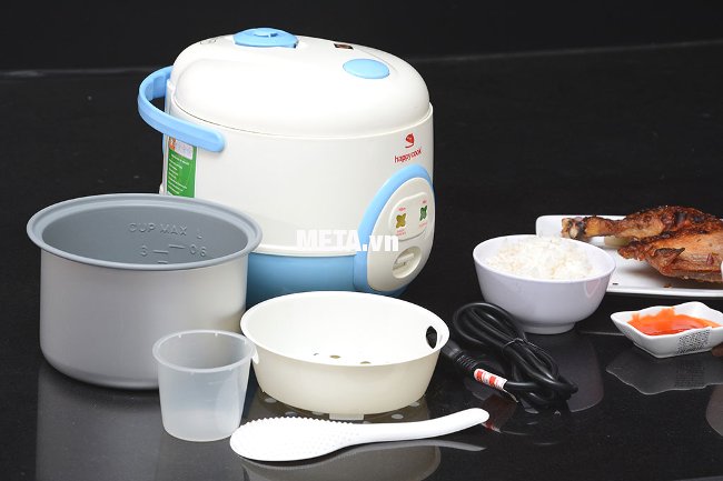 Nồi cơm điện cho 2 người ăn nên mua bao nhiêu lít?