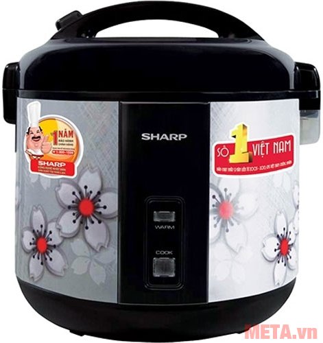 Hình ảnh nồi cơm điện Sharp nắp gài KS-NR181STV (1,8 lít)