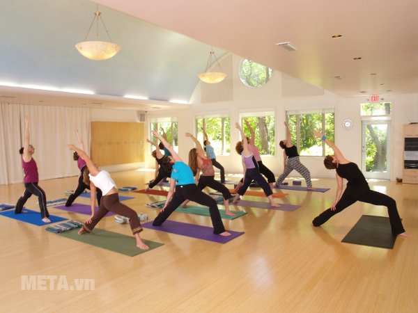 Nơi tập yoga cần không gian yên tĩnh, trong lành