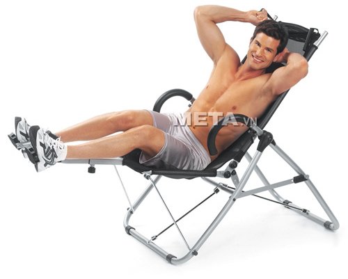 Máy tập cơ bụng AB Lounge XL có thiết kế chắc chắn