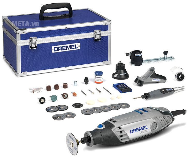 Bộ dụng cụ đa năng Dremel 3000 5/70 Gold kit (hộp nhôm)