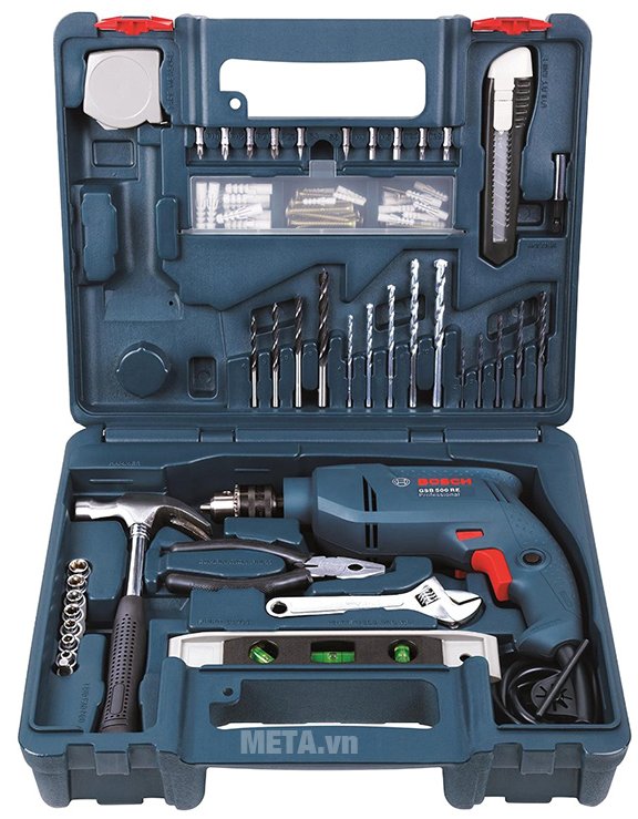 Bộ máy khoan động lực Bosch GSB 550 RE