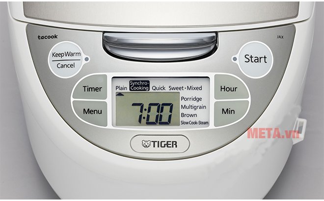 Trước khi sử dụng nồi cơm điện tử Tiger bạn cần nắm các tính năng trên bảng điều khiển của nồi