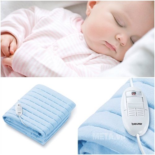 Đệm điện Beurer TS-20 sẽ mang lại giấc ngủ ngon hơn cho người già, trẻ nhỏ