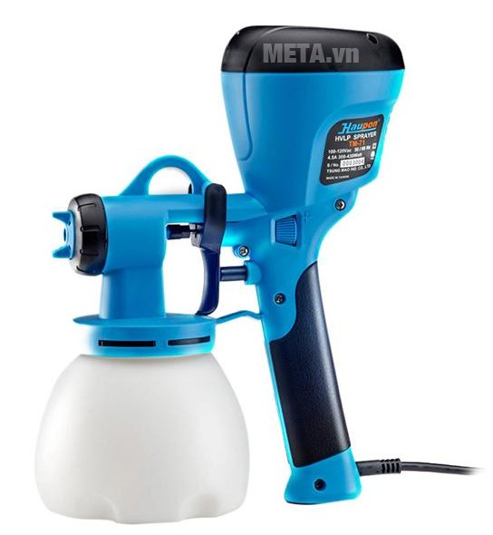 Máy phun sơn đa dụng Haupon TM71 có thiết kế nhỏ gọn.