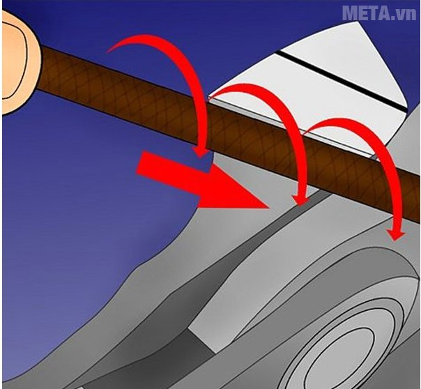 Cách dũa xích của máy cưa xích - Bước 8