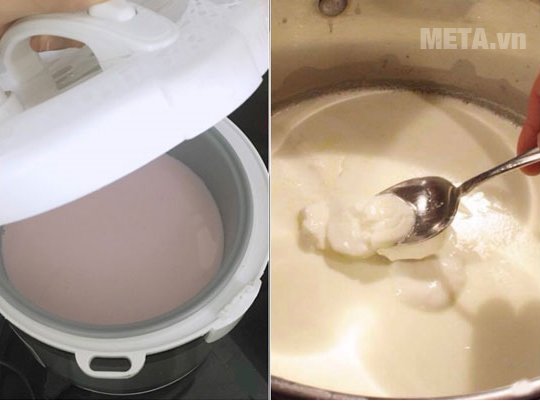 Làm sữa chua tại nhà bằng nồi cơm điện 