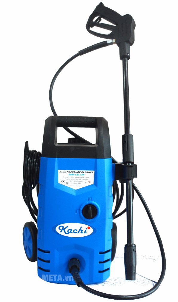 Máy phun xịt rửa cao áp Kachi - 1400W có thiết kế cao cấp