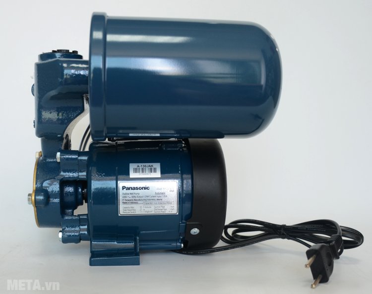 Máy bơm nước tăng áp Panasonic A130JAK dùng nguồn điện dân dụng 220V/50Hz