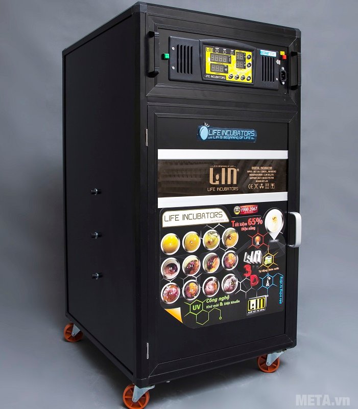 Máy ấp trứng CONVECTION Lin LIC-300 có công nghệ UV khử mùi và diệt khuẩn 