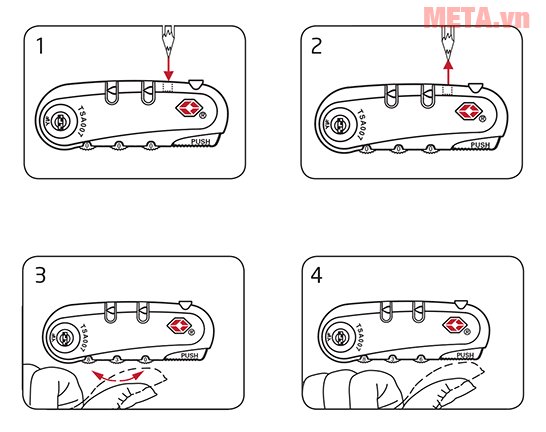 Sử dụng khóa số loại 6