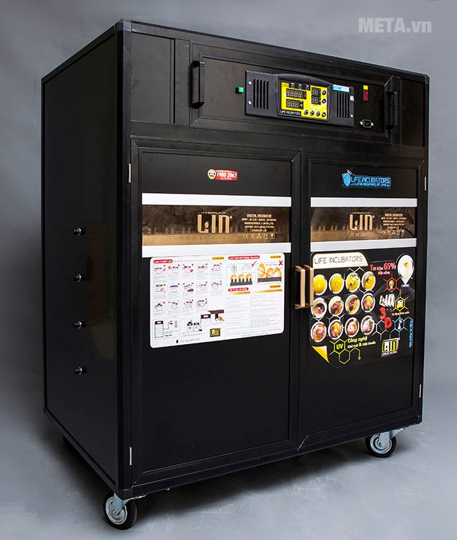 Máy ấp trứng Convection LIC-800 có thể tự lọc không khí sạch khử trùng bằng tia cực tím 