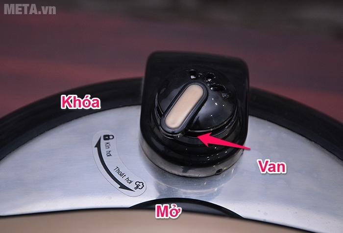 Dòng nồi áp suất có 1 van chính 