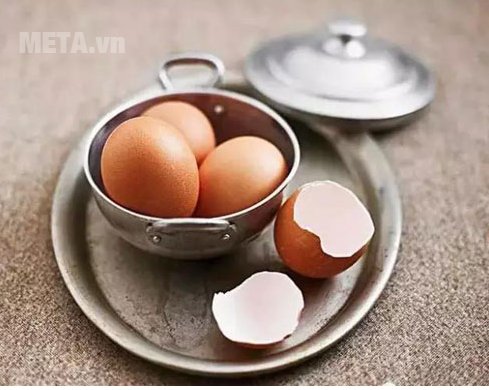 Vỏ trứng có tác dụng làm sạch 