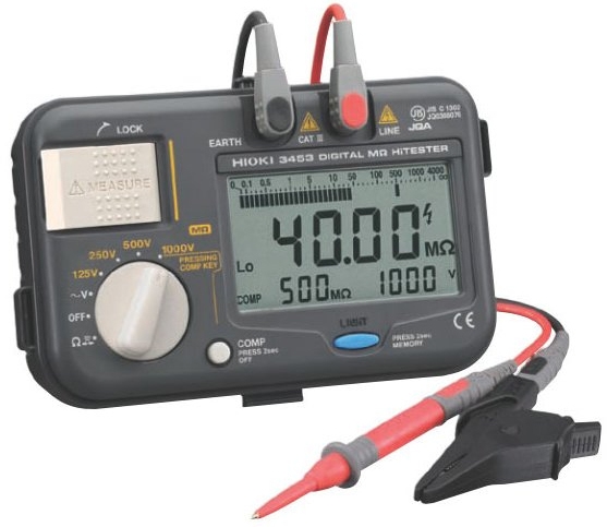 Hình ảnh máy đo điện trở cách điện Hioki 3453 