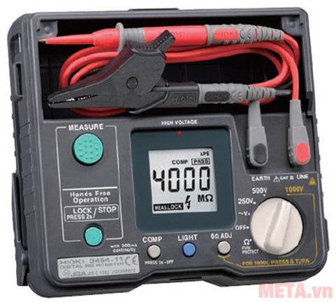 Hình ảnh máy đo điện trở cách điện Hioki 3454-11