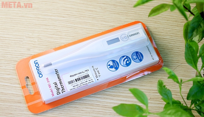 Cách sử dụng nhiệt kế điện tử Omron MC-246 Cách sử dụng nhiệt kế điện tử Omron MC-246