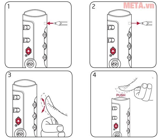 Sử dụng khóa số loại 1 