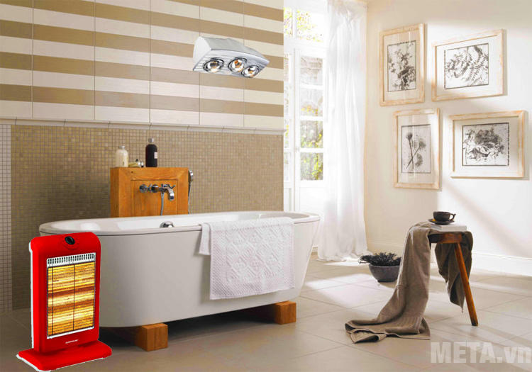 Đèn sưởi nhà tắm và đèn sưởi là 2 thiết bị sưởi ấm phổ biến trong mùa đông 