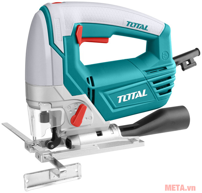 Máy cưa lọng Total có thiết kế nhỏ gọn, dễ dàng điều chỉnh tốc độ cưa, cắt.