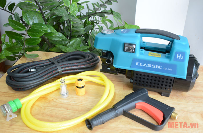 Máy rửa xe Classic CLA 1400 có mô tơ từ