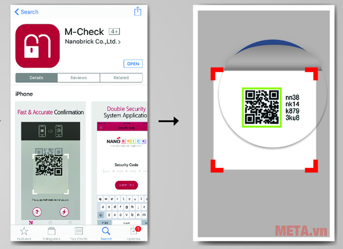 Giao diện phần mềm M - Check
