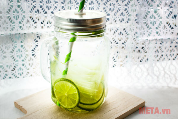 Nước detox nha đam - chanh 