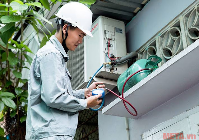 Những lưu ý khi bơm, nạp gas điều hòa, máy lạnh