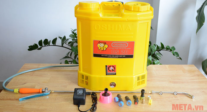 Bình xịt điện Oshima OS20 Bình xịt điện Oshima OS20