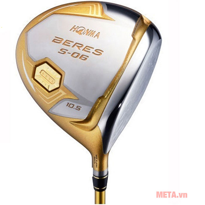 Gậy golf Honma Driver Beres S-06 có trọng tâm thấp, giúp phát bóng cao hơn