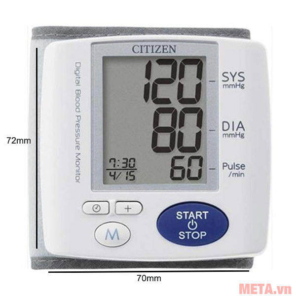 Hình ảnh máy đo huyết áp Citizen CH-617
