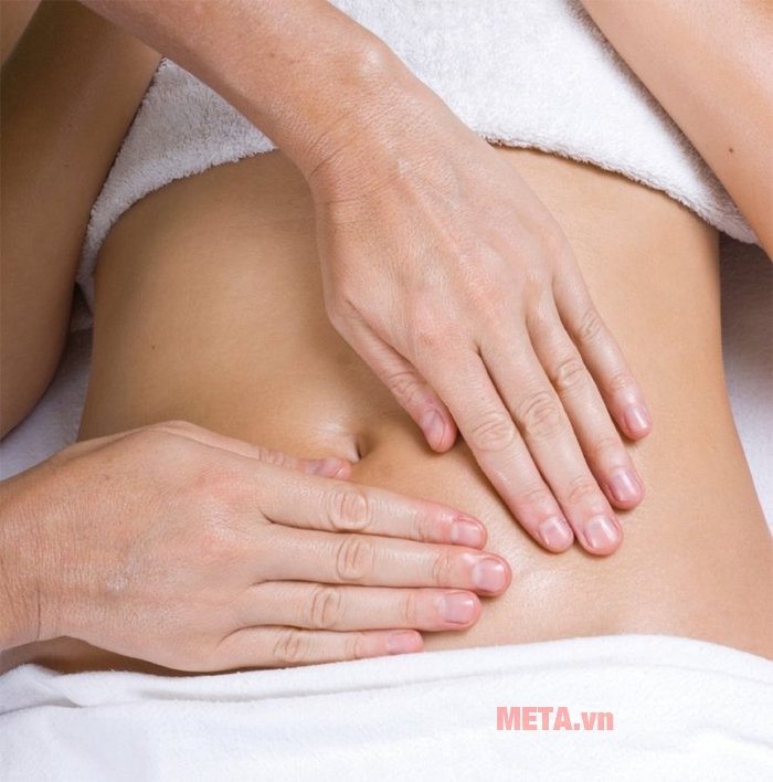 Mát xa thúc đẩy dạ dày và tốt cho tiêu hóa. 