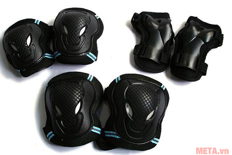 Bộ bảo hộ khuỷu tay, lòng bàn tay, đầu gối cho trẻ