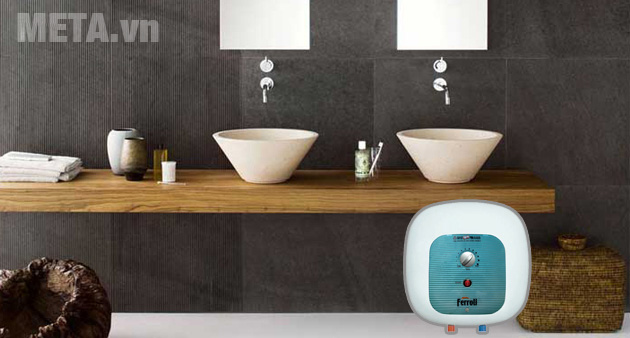 Bình nóng lạnh Ferroli đến từ nước Ý với thiết kế trang nhã, nhiều dung tích loại 15 - 30 lít để người dùng lựa chọn
