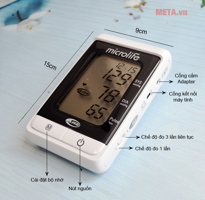 Máy đo huyết áp Microlife