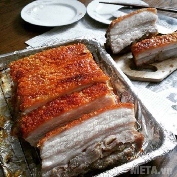 Cách làm thịt heo quay bằng chảo siêu đơn giản