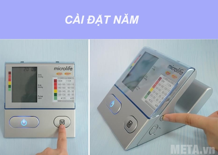 Cài đặt năm  