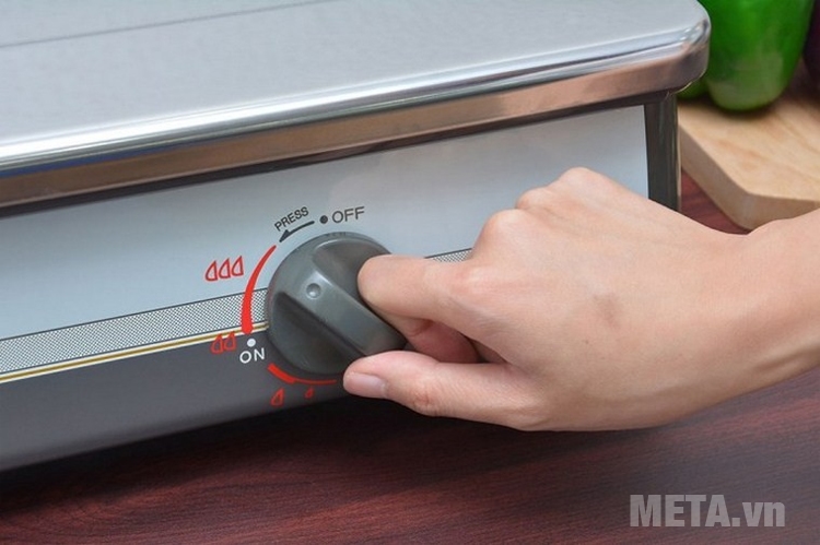 Núm vặn điều chỉnh nhiệt độ dễ dàng