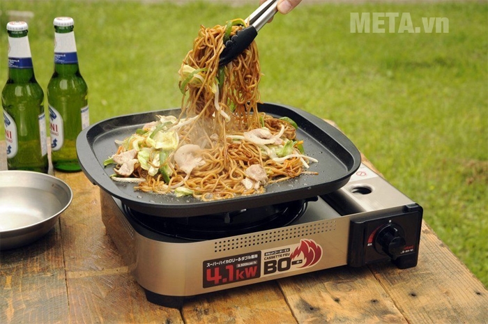 Bếp gas mini và bếp gas đơn có thiết kê nhỏ gọn 