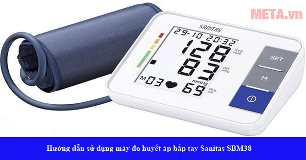Cách chuẩn bị trước khi sử dụng máy đo huyết áp sanitas?

