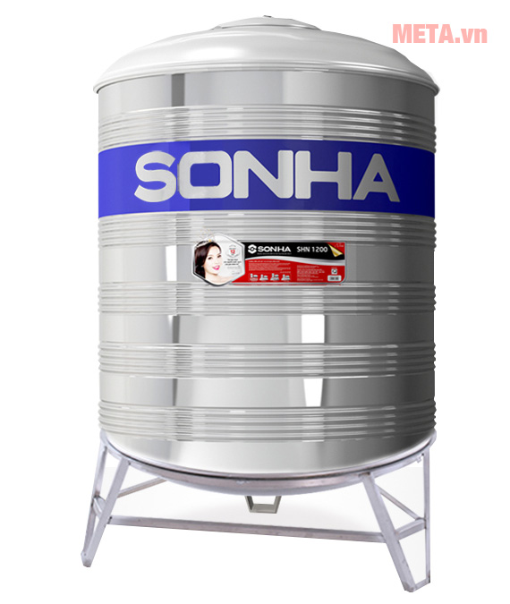 Bồn nước inox Sơn Hà đứng SH1000 (F960)