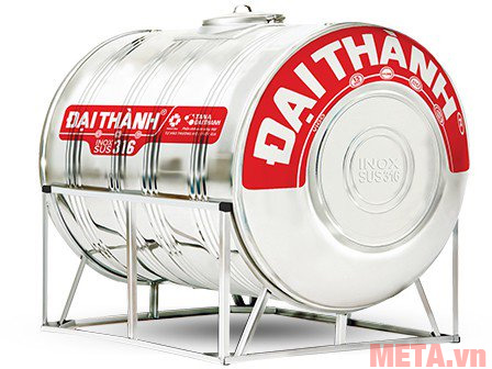 Bồn nước inox Đại Thành V1.000 ngang - SUS 316