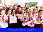 Cách chọn quà cho bạn tri ân thầy cô ngày 20/11