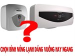 Nên mua bình nóng lạnh gián tiếp vuông hay chữ nhật?